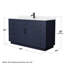Ensemble de meuble-lavabo simple 60 po Beckett-134287622-134287624-134287625