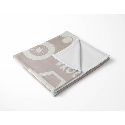 Vroom vroom Velveteen Fleece Blanket