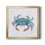Bulle bleue - Peinture sur toile encadrée-408779093-408779092