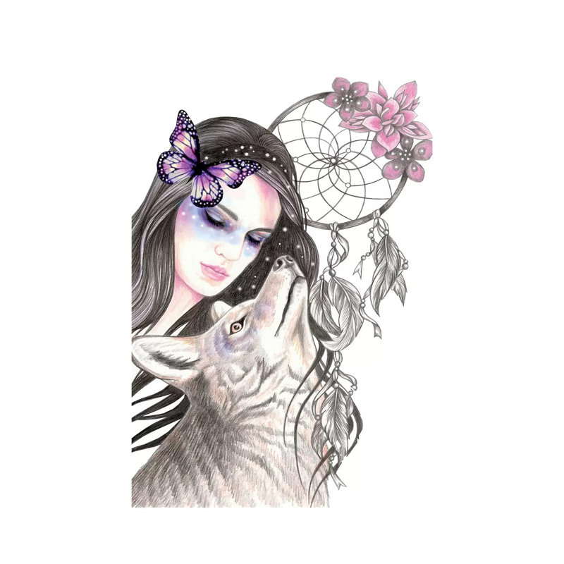 Dreamcatcher by Andrea Hrnjak - Wrapped Canvas Print, 20.32 cm H x 30.48 cm W