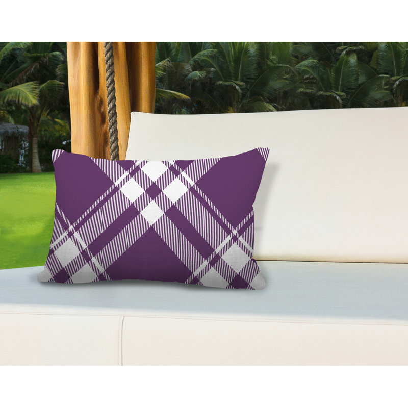 Coussin intérieur / extérieur Brooke, Mauve