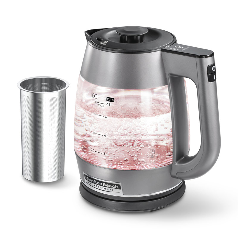 Professional Perfect Temperature Electric Kettle with XL Tea Steeper