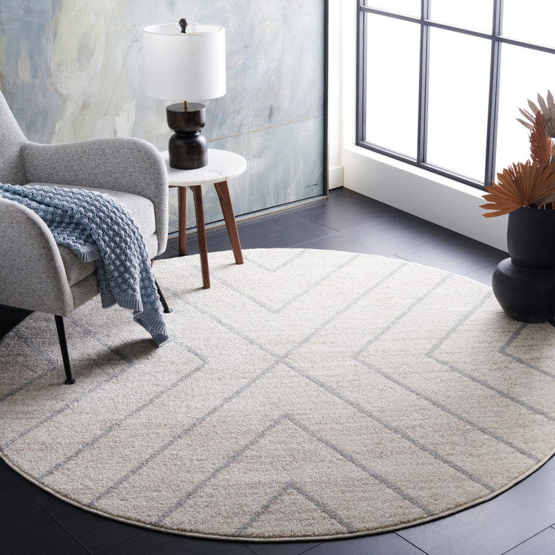 Jankowski Performance Geometric Rug, Round 6'