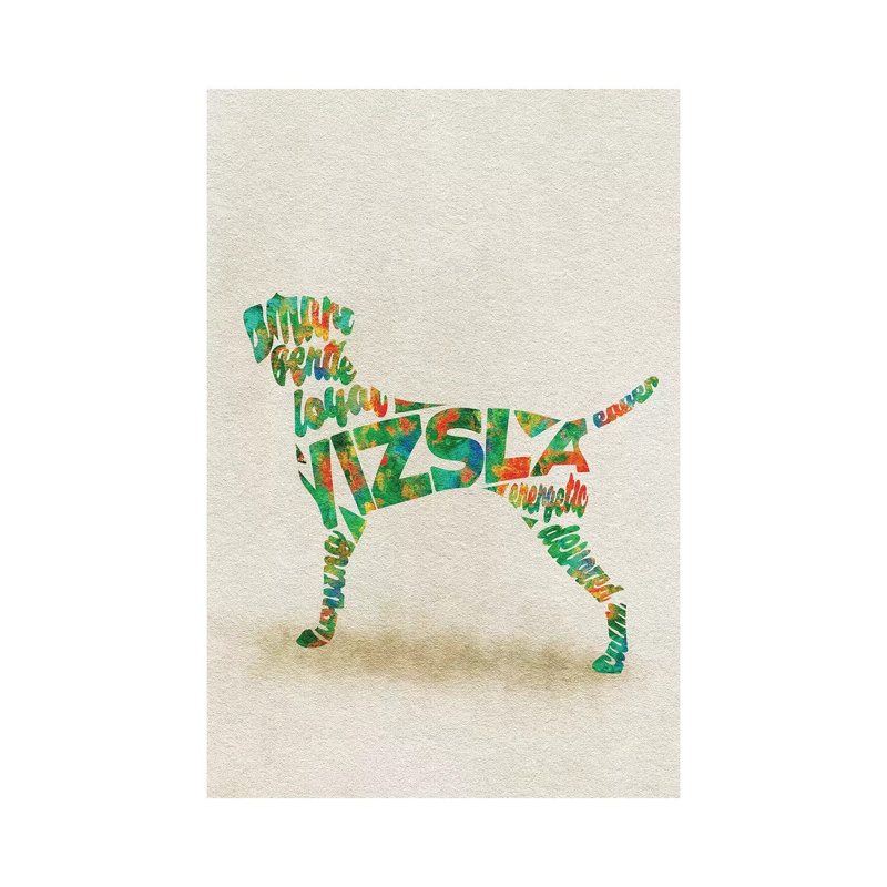 Vizsla 1 Piece Wrapped Canvas Wall Art, 101.6 cm H x 66.04 cm W x 1.91 cm D