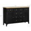 Buffet avec tiroirs de rangement, armoire à café, armoire à îlot de cuisine et armoire de salle à manger 