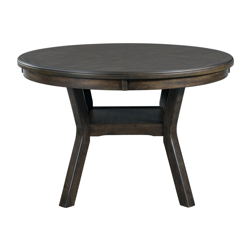 Ensemble repas pour 4 personnes Relyea, Noyers, H 30 po x L 47 po x l 47 po, Bisque
