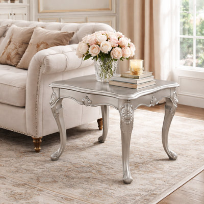 Infinity Solid Wood End Table