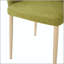 Fauteuil Mid-Century moderne rembourré - vert, ensemble de 2-129465282-129465281