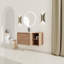 Meuble-lavabo mural avec lavabo en céramique blanche-1942419736