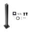 VEVOR Black Stainless Steel Gate Frame