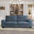 Polyester bleu est en rupture de stock
