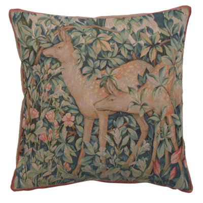 Animal Print Cotton Blend Pillow Cover
