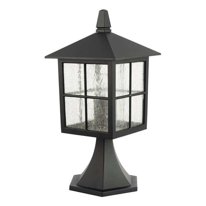 Matte Metal Bollard Light
