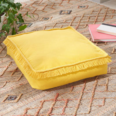 Grema Cotton Reversible Throw Pillow