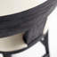 Sedia Upholstered Stool with Solid Wood Frame