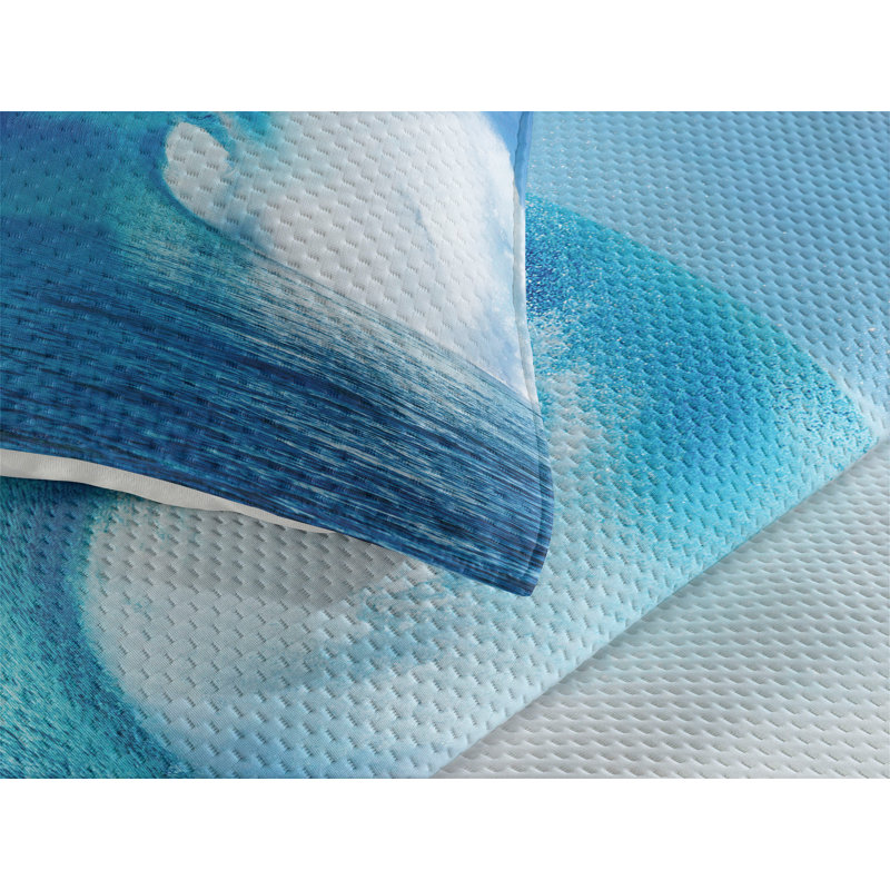 Hypnotic Coastal Polyester Coverlet