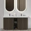 Meuble-lavabo double 60 po-126494745