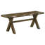 Knotty Nutmeg Seating - Le banc décoratif de construction rehausse la maison