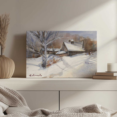 «Sugar House» par Stephen Calcasola, reproduction d'art sur toile