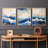 Abstract  Series  CXXXVI  -Set Of 3 Framed Giclee Prints -Ready to Hang-107252508-107252506