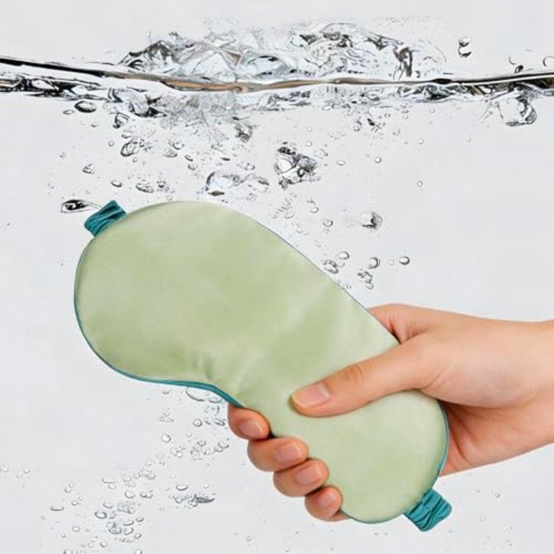 Masque de sommeil Fresh Breeze en vert menthe