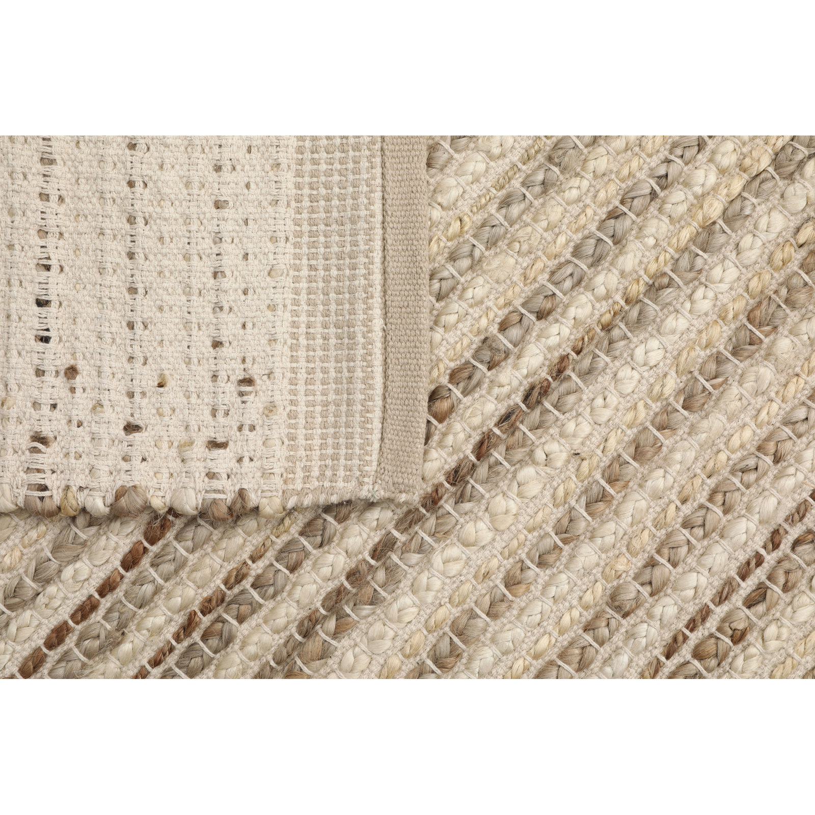 Vanora Hand-Woven Jute Rug, Rectangle 7'6" x 9'6"