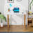Office Desk Small Computer Desk Study and Writing Table Simple Modern Desk with Metal Frame for Home Office-1833048178-1776272231