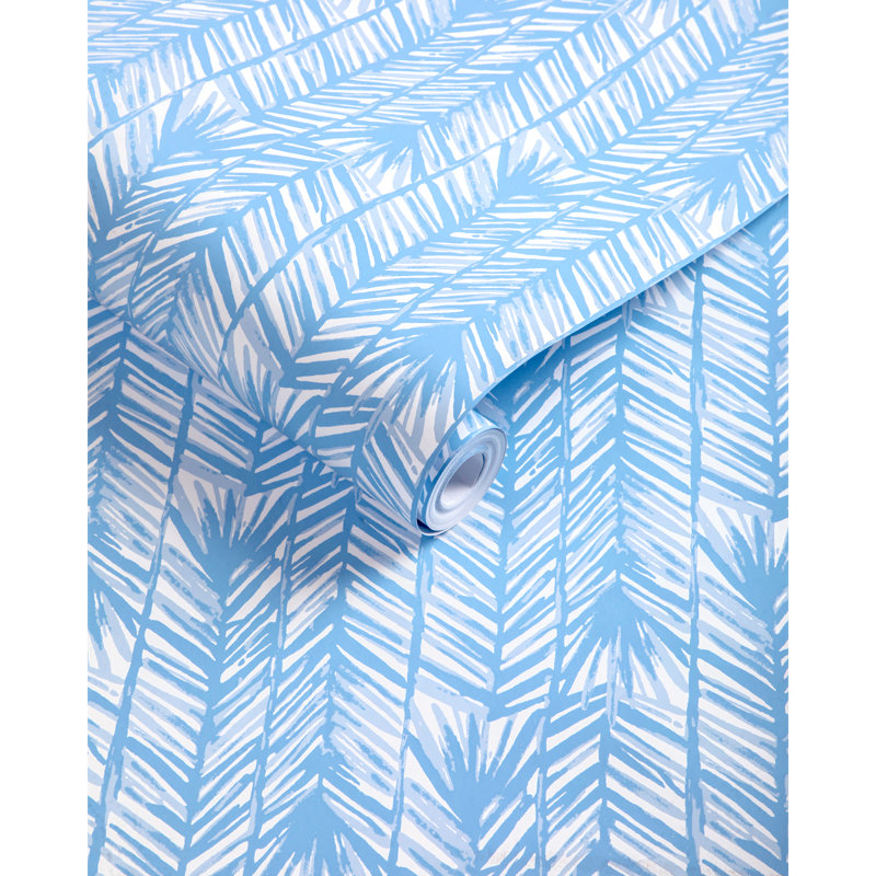 Lilly Pulitzer Costa Verde Wallpaper, Blue