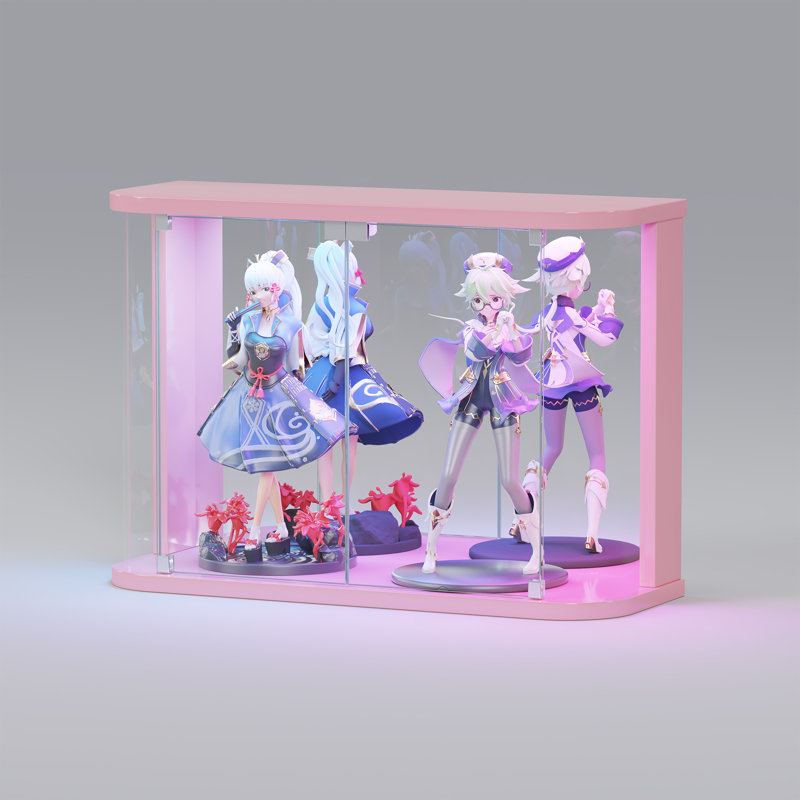 Display Cabinet, Pink