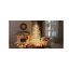 Arbre de Noël artificiel pré-éclairé avec design à charnières, branches de neige floquées et lumières DEL pour les décorations festives-34926870-34926871
