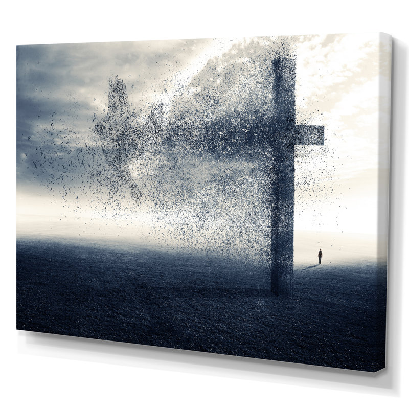 «Christian Grassy Field», impression sur toile tendue
