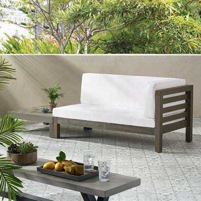 Ensemble de canapé d'angle et de table basse Modern