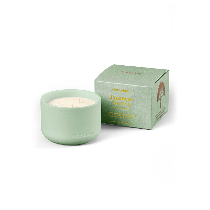 Bougie parfumée pour jardin japonais