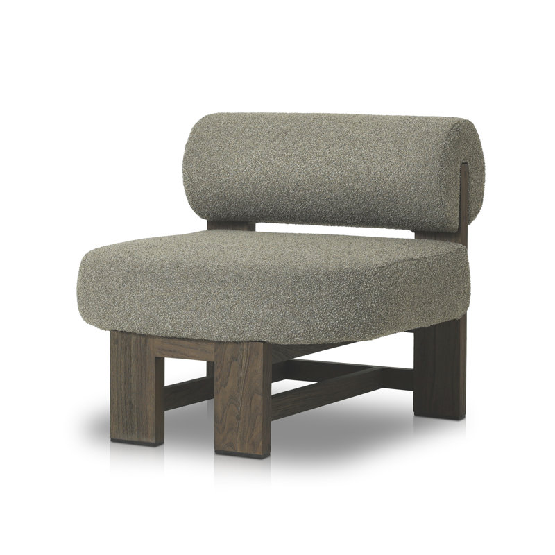 Malta Outdoor Teak Lounge Chair, Medium Brown, Stained Saddle Brown