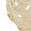3 ornements muraux en métal texturé en plumes texturées