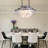 6 - Light Dimmable Tiered Chandelier-739790241