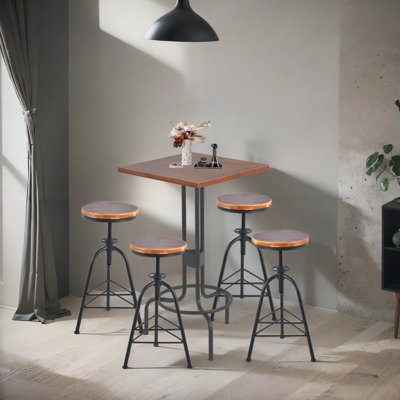 Ensemble de salle à manger pour restaurant L 23,62 po x l 23,62 po Jyzelle