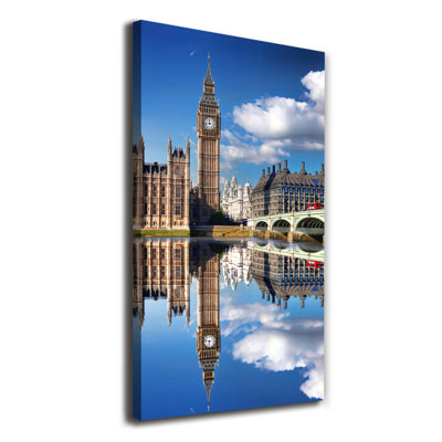 Big Ben London - Wrapped Canvas Print