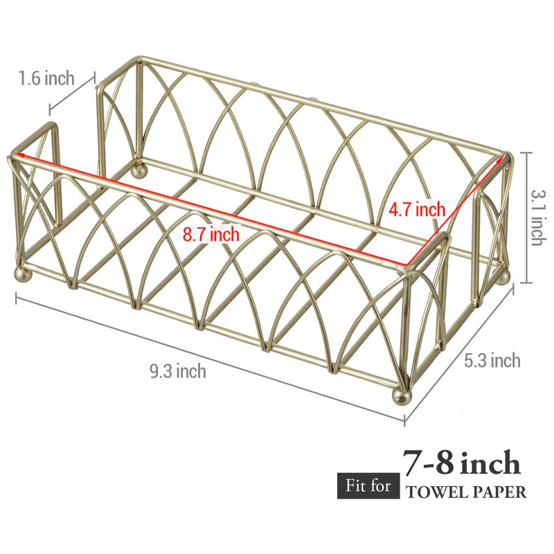 Metal Freestanding Paper Towel Holder