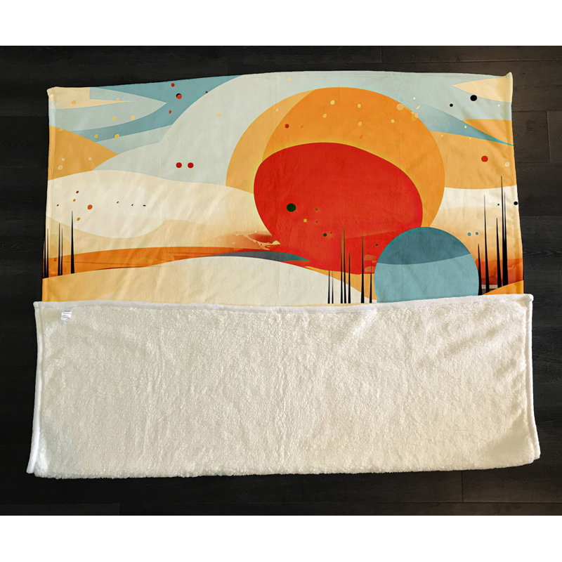 Throw Blanket, 51" W x 60" L