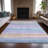 Machine Washable Indoor/Outdoor Xhevrie Lavender Rug-112168812