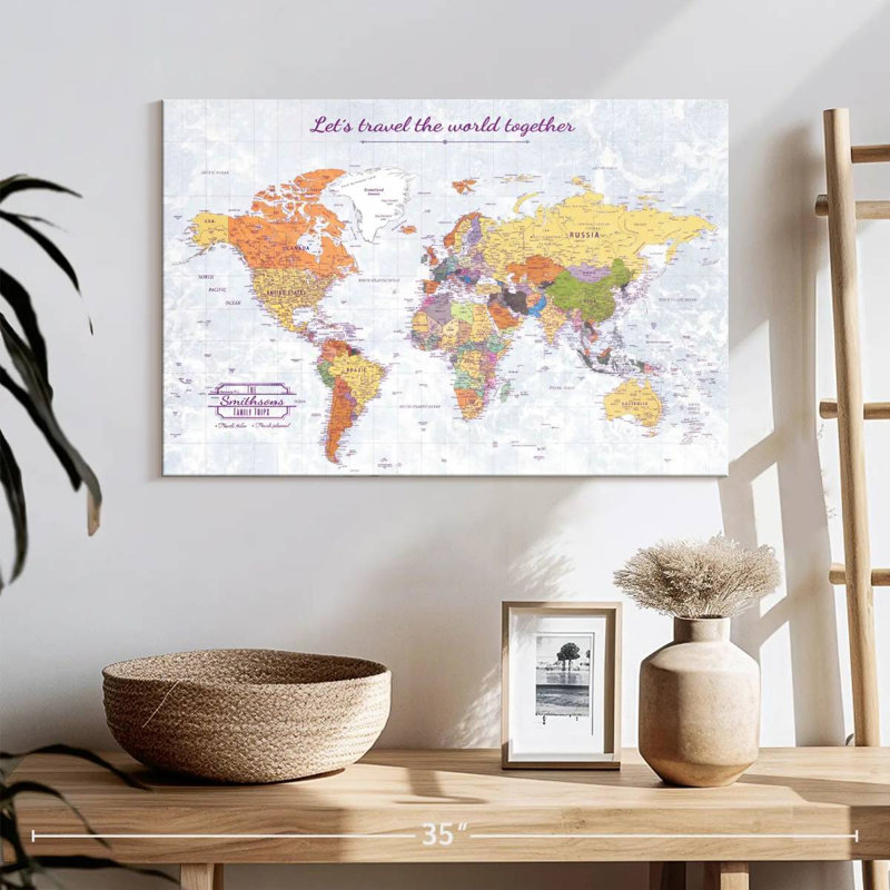 Épingle personnalisée «Travel Together III» Amandalyn, H 16 po x l 24 po, Oui