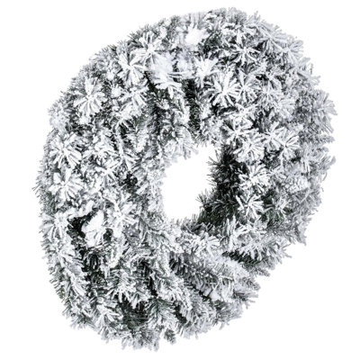 Couronne de sapin artificielle non éclairée 30 po avec 170 pointes réalistes en PVC Alcott Hill®