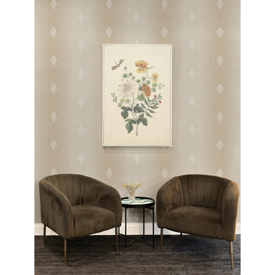 Papier peint non collé Seabrook Designs Dorota