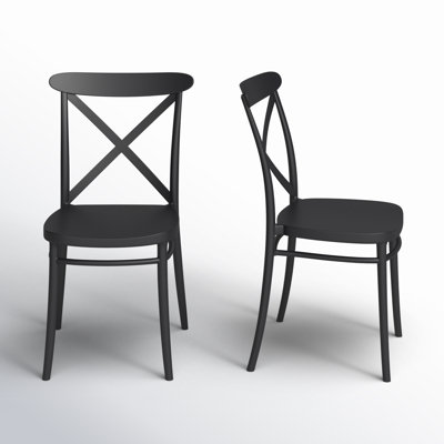 Farrah Outdoor Stacking Dining Side Chair