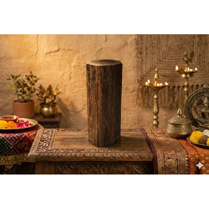 13'' H Brass Tabletop Candelabra