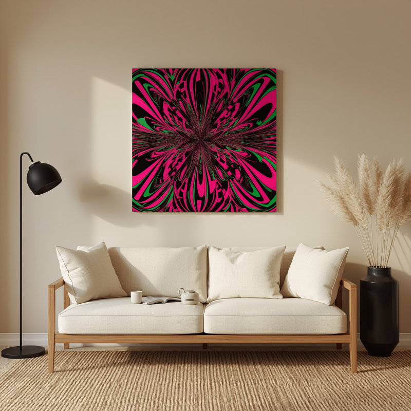 Art mural en métal brun op Op 16, H 144 po x l 144 po x P 0,05 po