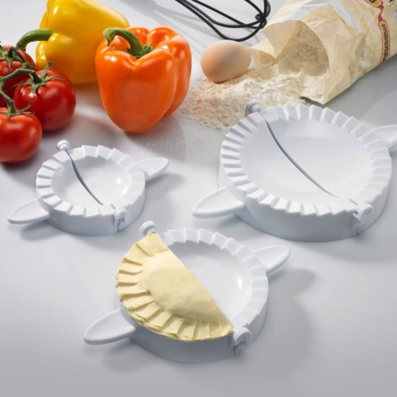 Ensemble de 3 moules Westmark Ravioli, 12 x 12 x 5 cm, blanc