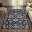 Tapis rectangulaire Rhodella avec envers antidérapant-1826442062