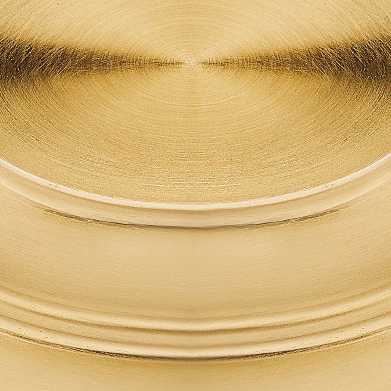Holmes Flush Mount, Modern Brushed Gold